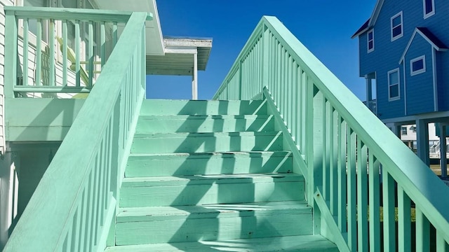 view of staircase