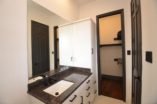 bathroom with a sink