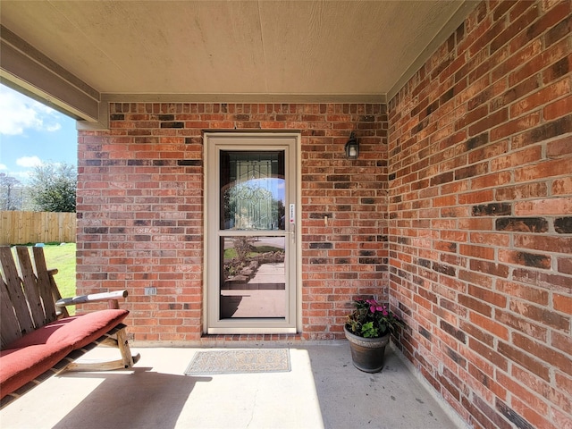 view of property entrance