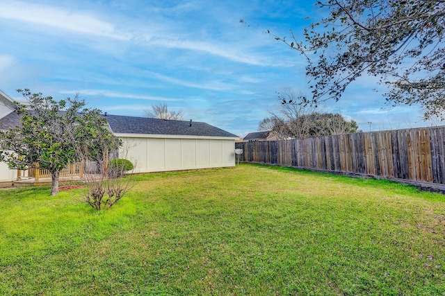 view of yard