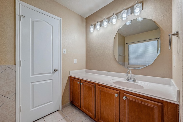 403 Crosby Village Dr, Crosby, TX 77532 - bathroom with tile patterned floors and vanity