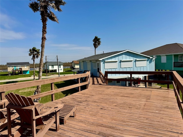 view of deck