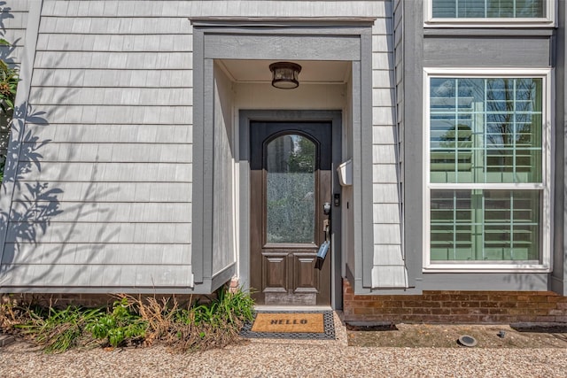 view of property entrance