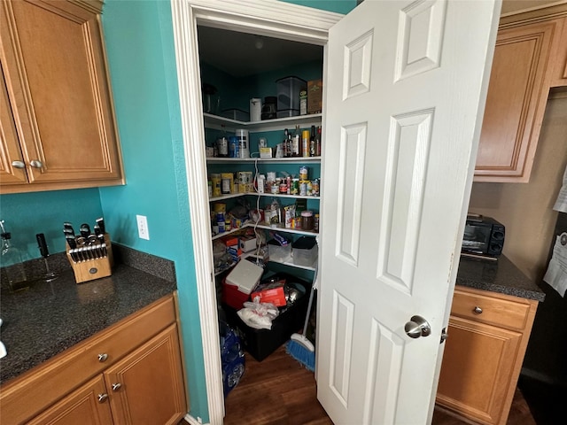 view of pantry