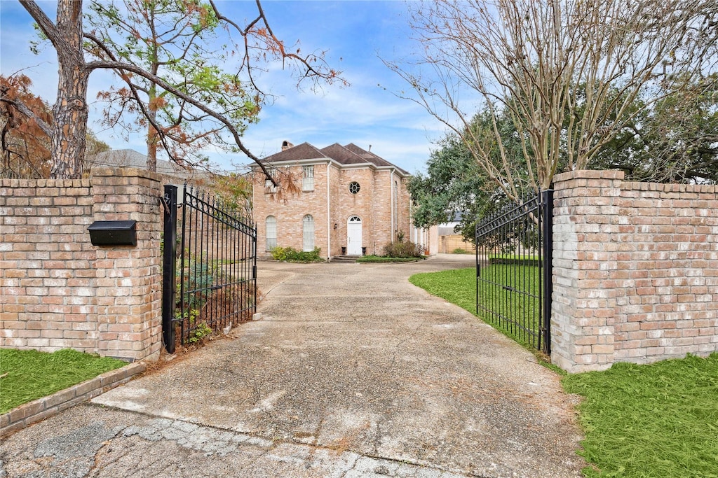 view of gate