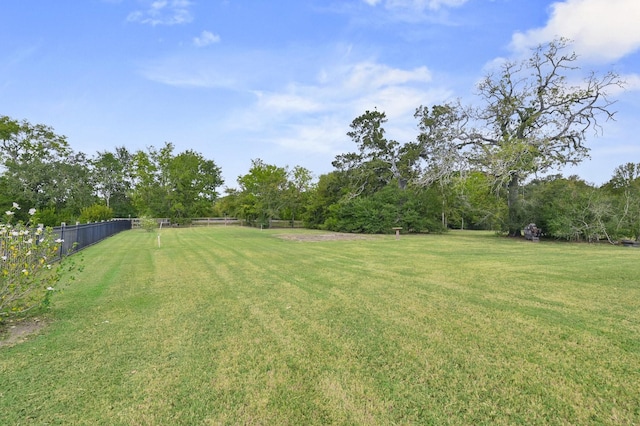 view of yard