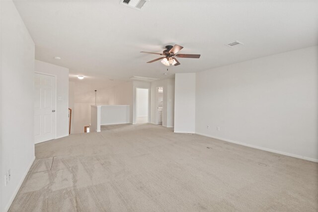 3706 Trent Cove Ln, Pearland, TX 77584 - carpeted spare room featuring ceiling fan