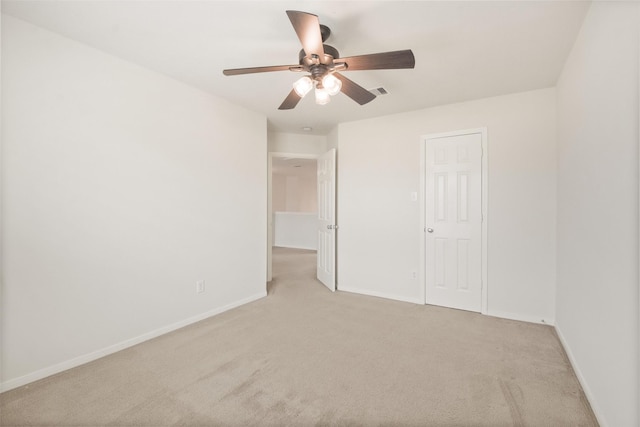 3706 Trent Cove Ln, Pearland, TX 77584 - unfurnished bedroom featuring ceiling fan and light carpet