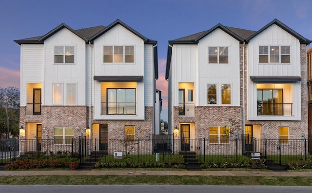 view of townhome / multi-family property