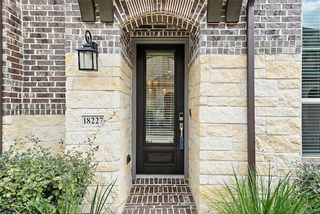 view of property entrance