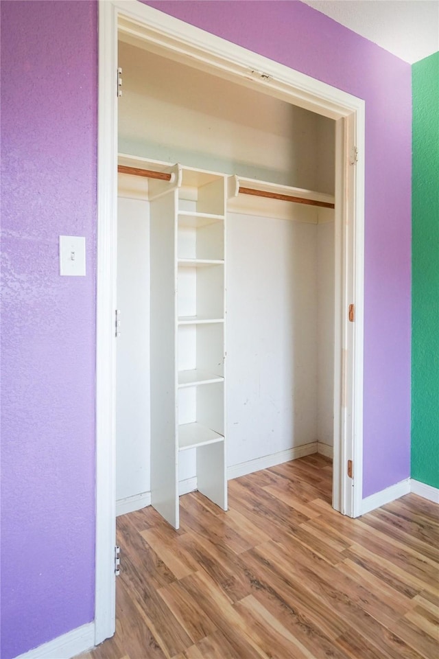 view of closet