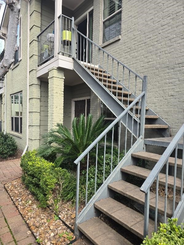 view of staircase