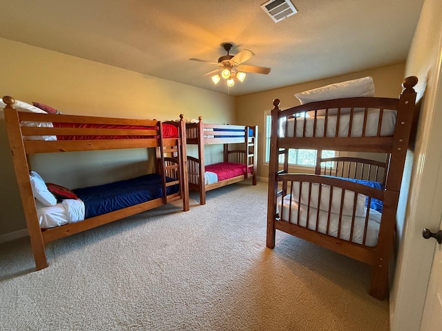 bedroom featuring carpet flooring