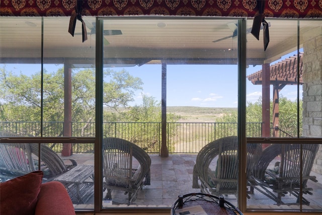 1017 Coventry Rd, Spicewood, TX 78669 - sunroom with healthy amount of natural light
