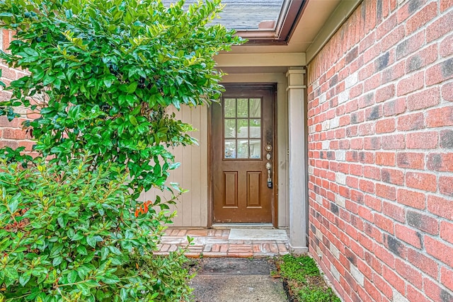 view of property entrance