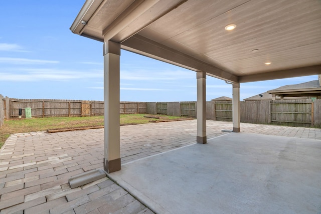 view of patio / terrace