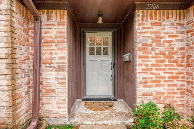 view of entrance to property