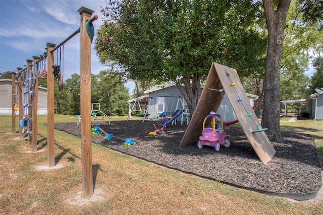 81 Fm 3454th Rd, Huntsville, TX 77320 - view of playground with a lawn