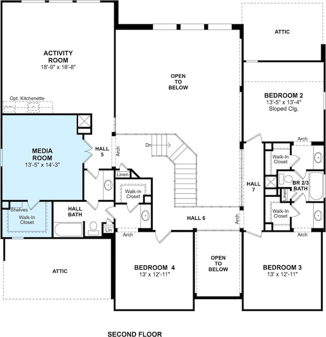 278 Peninsula Point Dr, Montgomery, TX 77356 - view of floor plan / room layout