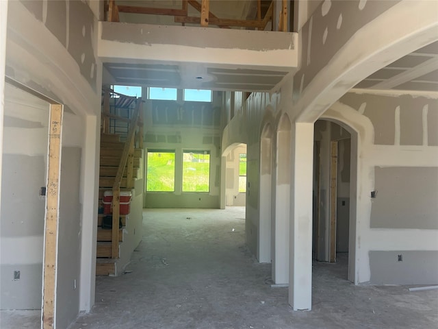 278 Peninsula Point Dr, Montgomery, TX 77356 - corridor featuring stairway