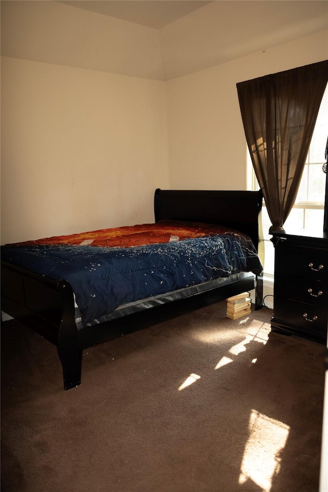 bedroom featuring carpet flooring