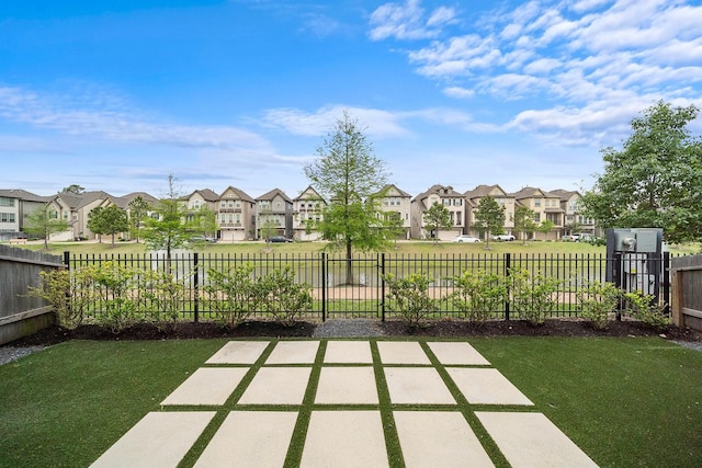 10812 Kyler Oaks Pl, Houston, TX 77043 - view of patio with a residential view