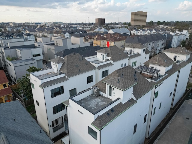 birds eye view of property featuring a residential view