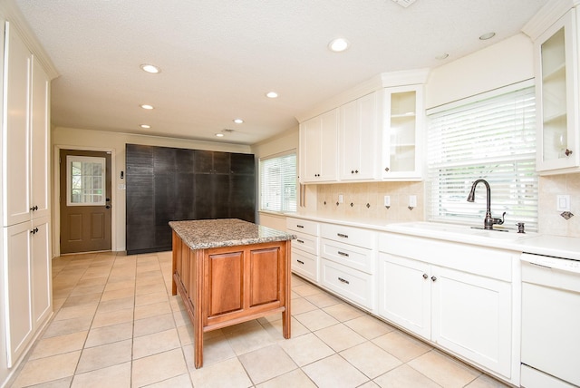 19431 Joanleigh Dr, Spring, TX 77388 - kitchen with white dishwasher, plenty of natural light, and a sink