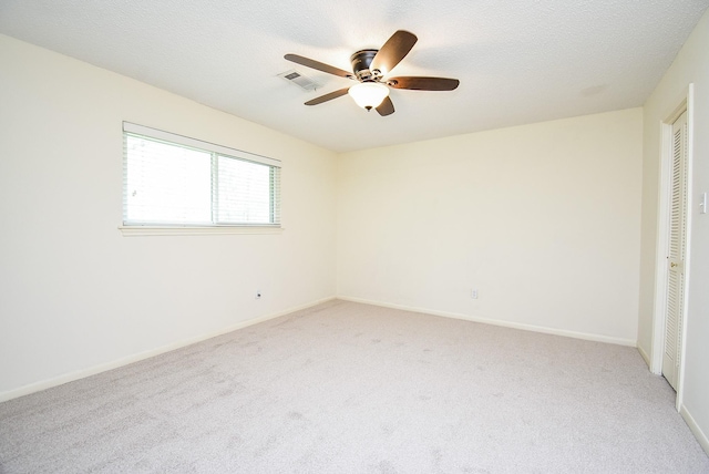 19431 Joanleigh Dr, Spring, TX 77388 - unfurnished bedroom with baseboards, visible vents, light carpet, and a closet