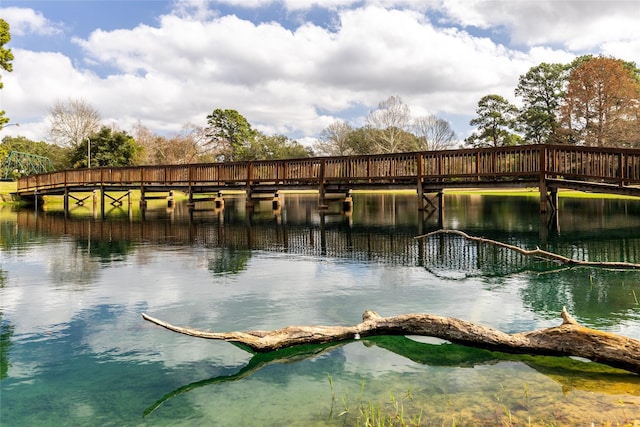 property view of water