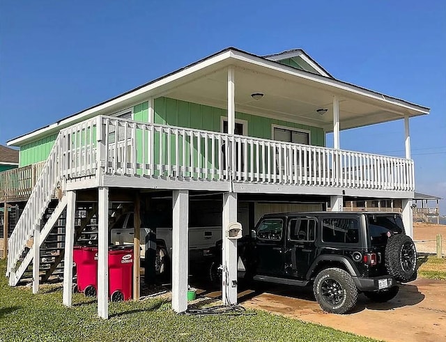 view of rear view of house