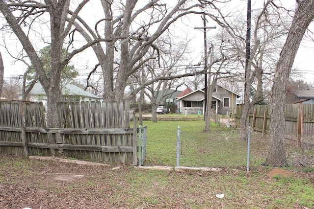 view of yard