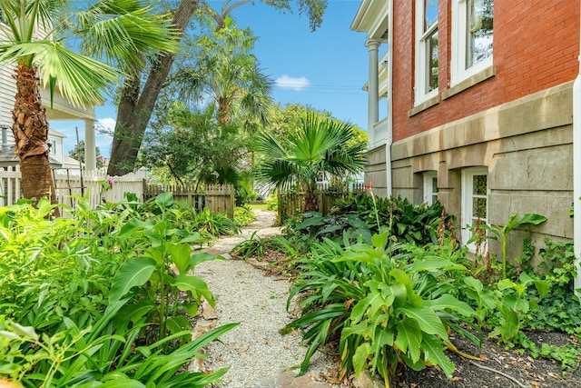 1428 Ball, Galveston, TX 77550 - view of yard with fence