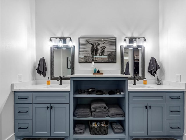 192 B Fm 1097, New Waverly, TX 77358 - full bathroom with two vanities