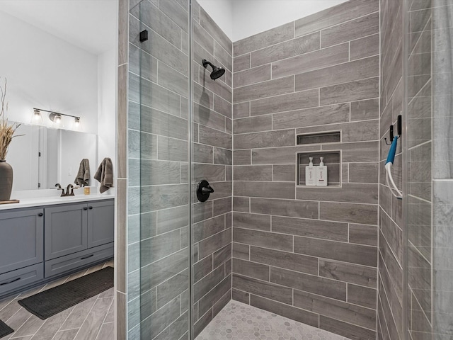 192 B Fm 1097, New Waverly, TX 77358 - full bathroom with tiled shower and vanity