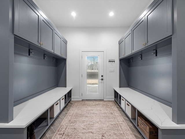192 B Fm 1097, New Waverly, TX 77358 - mudroom featuring recessed lighting