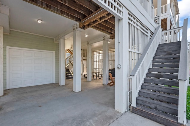 11446 Sea Butterfly, Galveston, TX 77554 - view of staircase