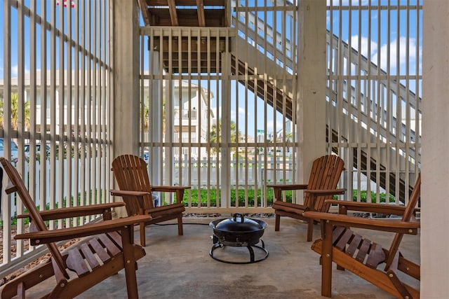 11446 Sea Butterfly, Galveston, TX 77554 - view of sunroom / solarium