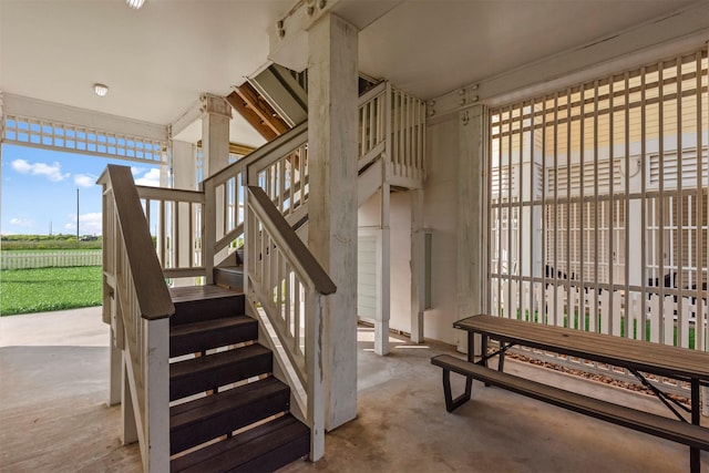 11446 Sea Butterfly, Galveston, TX 77554 - view of staircase