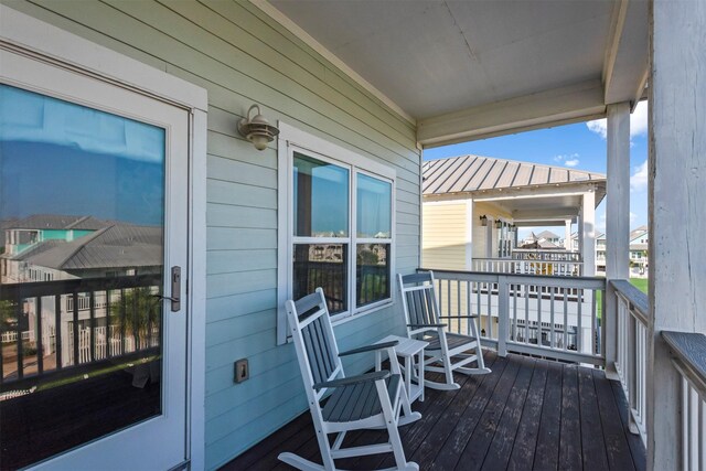 11446 Sea Butterfly, Galveston, TX 77554 - view of balcony