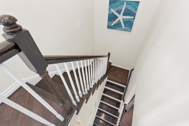 11446 Sea Butterfly, Galveston, TX 77554 - stairway with baseboards
