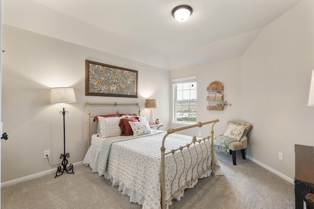 bedroom featuring carpet flooring