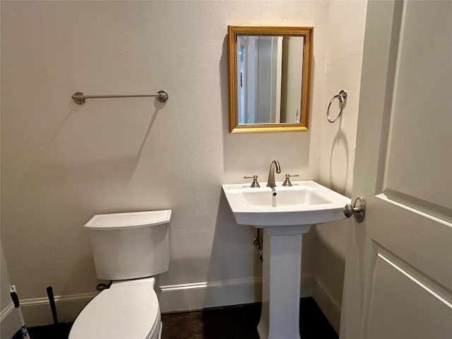 bathroom with toilet