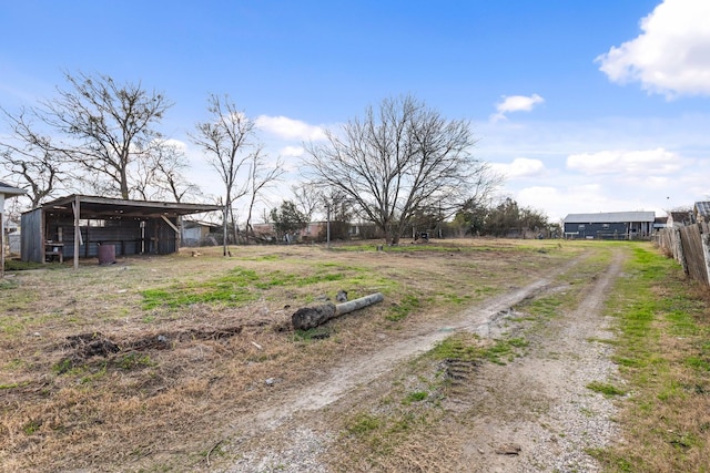 view of yard