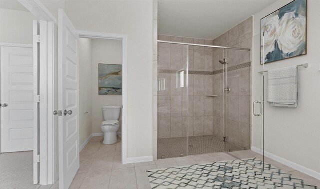 290 Peninsula Point Dr, Montgomery, TX 77356 - full bath featuring a shower stall and tile patterned flooring