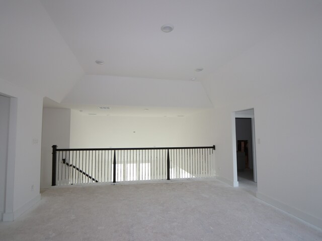 8315 Oceanmist Cove Dr, Cypress, TX 77433 - unfurnished room featuring lofted ceiling