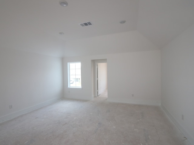 8315 Oceanmist Cove Dr, Cypress, TX 77433 - unfurnished room with lofted ceiling