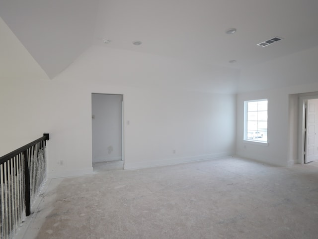 8315 Oceanmist Cove Dr, Cypress, TX 77433 - unfurnished room with vaulted ceiling