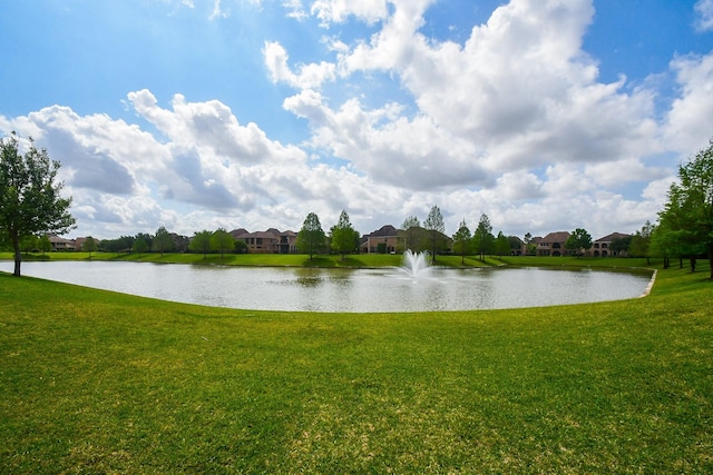 property view of water