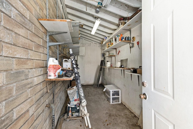 view of utility room